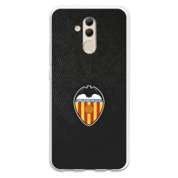 Funda para Huawei Mate 20 Lite del Valencia Franjas Negras - Licencia Oficial Valencia CF