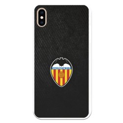 Funda para iPhone XS Max del Valencia Franjas Negras - Licencia Oficial Valencia CF