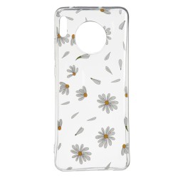 Funda Dibujo Margaritas para Huawei Mate 30