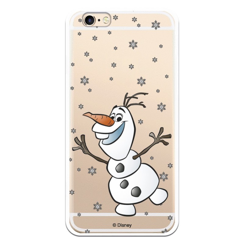 Funda para iPhone 6S Oficial de Disney Olaf Transparente - Frozen