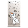 Funda para Huawei P8 Oficial de Disney Olaf Transparente - Frozen