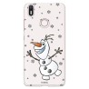 Funda para Bq Aquaris X Oficial de Disney Olaf Transparente - Frozen